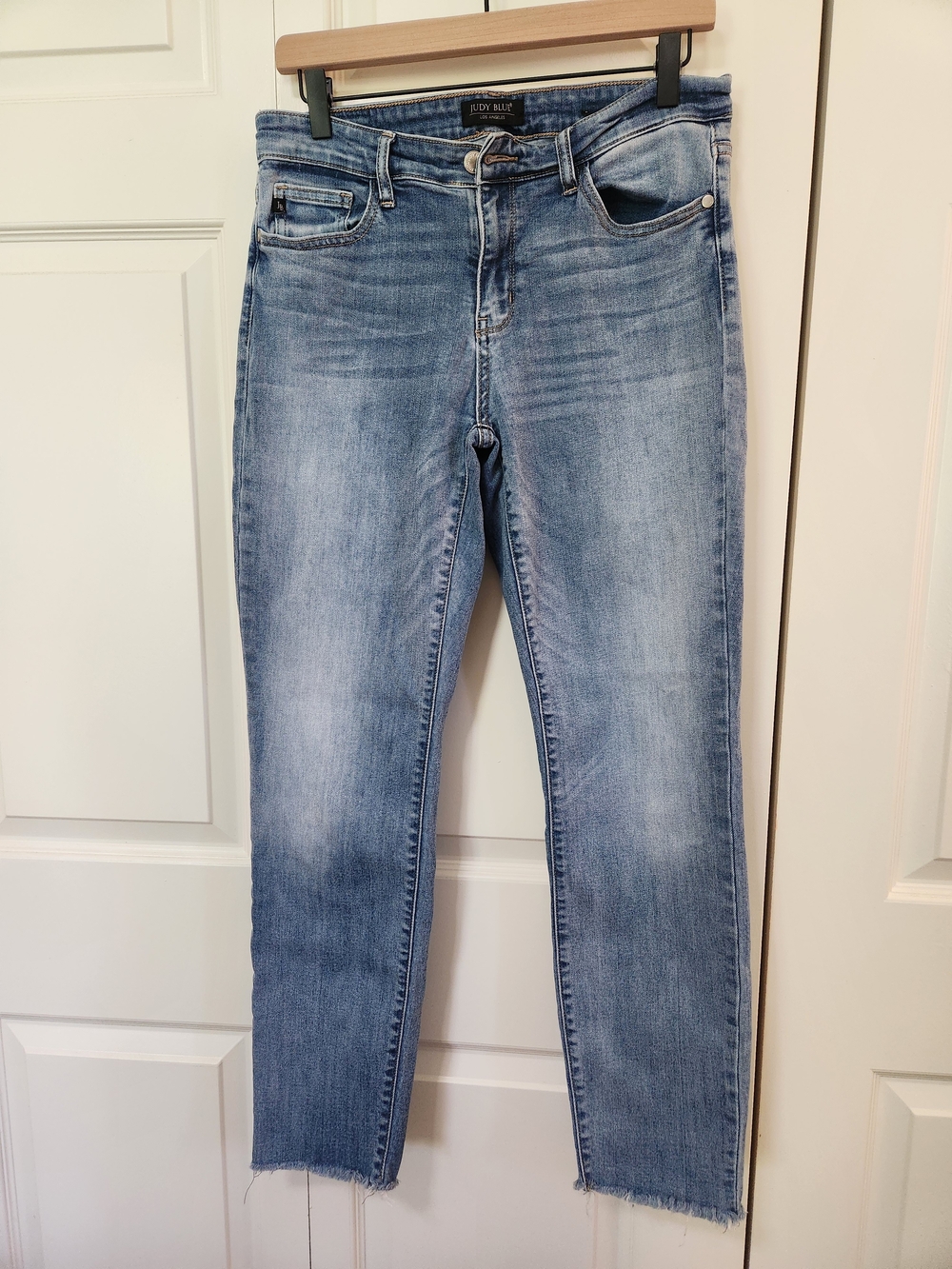 Judy Blue Boyfriend Light Blue Straight Leg Jeans